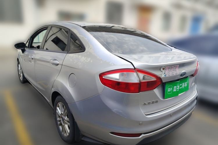 Used Ford Fiesta 2013 Sedan 1.5L Automatic Fashion Edition Rear Left 45 Deg