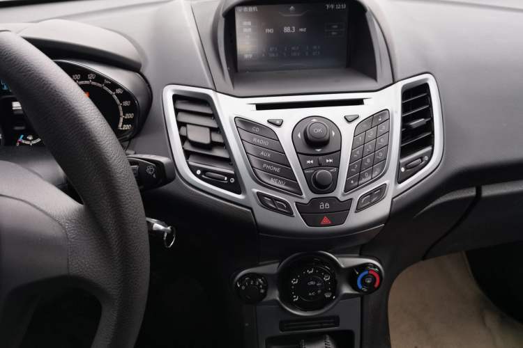 Used Ford Fiesta 2013 Hatchback 1.5L Automatic Prestige Model Audio And AC Panel