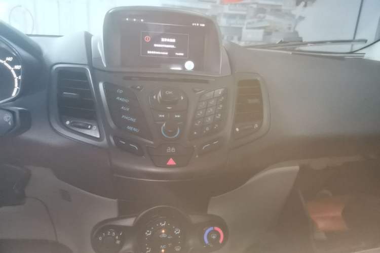 Used Ford Fiesta 2013 Sedan 1.5L Automatic Fashion Edition Audio And AC Panel