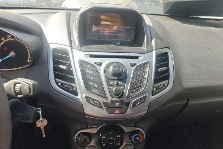 Used Ford Fiesta 2013 Hatchback 1.5L Automatic Prestige Model Audio And AC Panel
