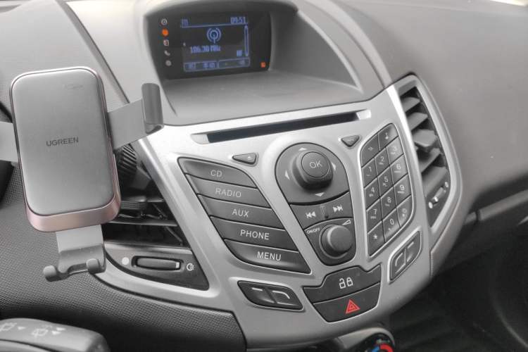 Used Ford Fiesta 2013 Hatchback 1.5L Automatic Prestige Model Audio And AC Panel