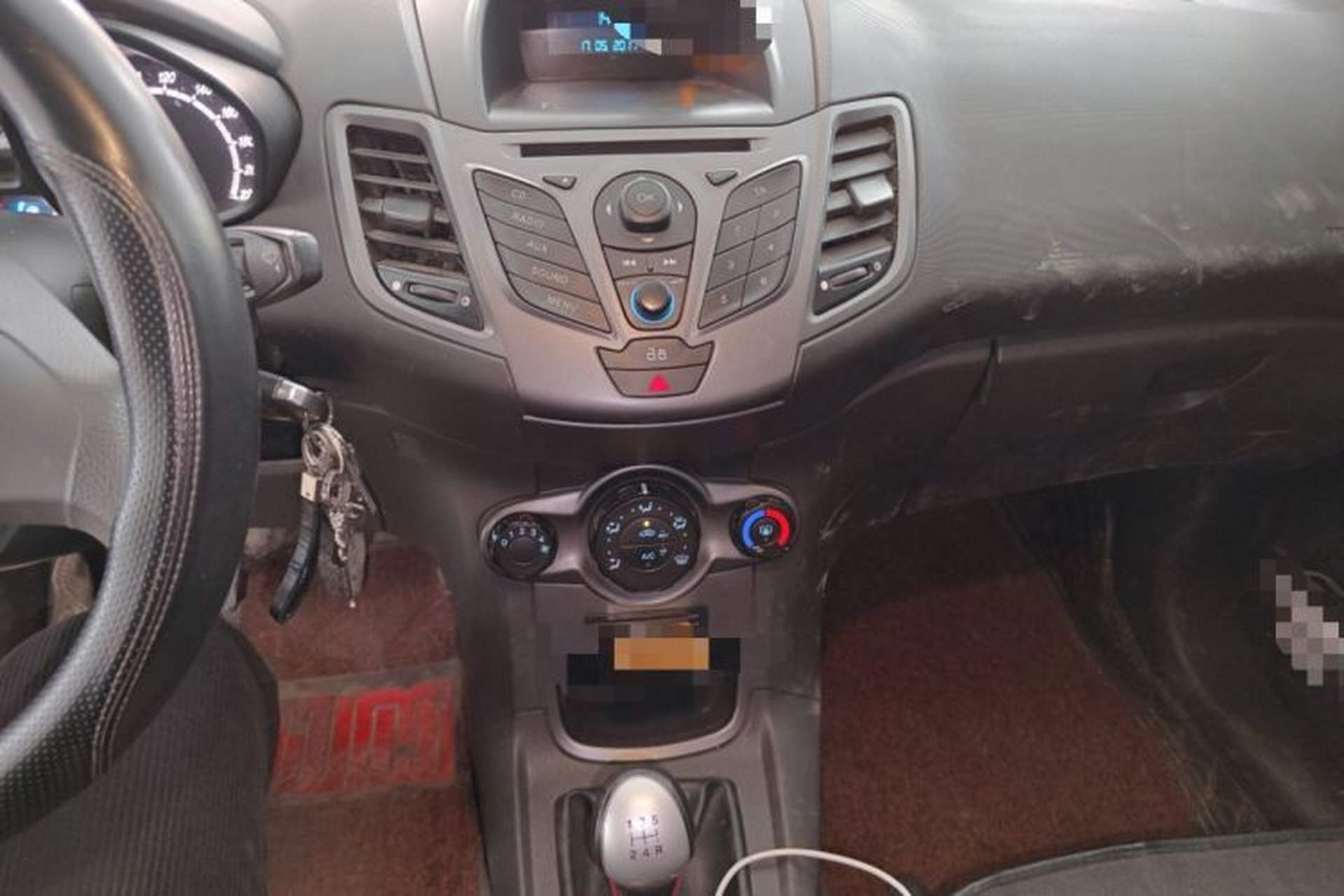 Used Ford Fiesta 2013 Sedan 1.5L Manual Fashion Edition Audio And AC Panel