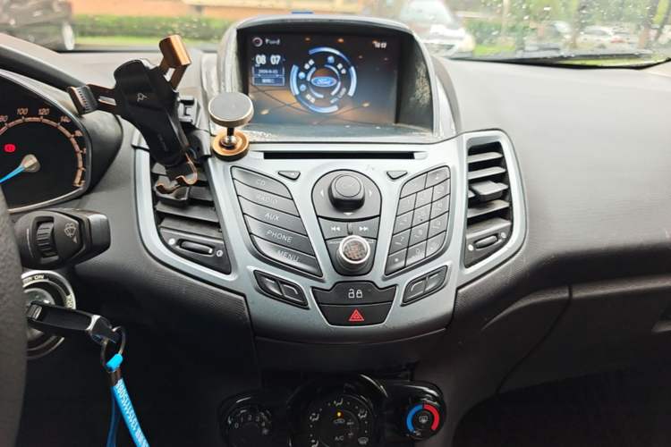 Used Ford Fiesta 2013 Hatchback 1.5L Automatic Fashion Edition Audio And AC Panel