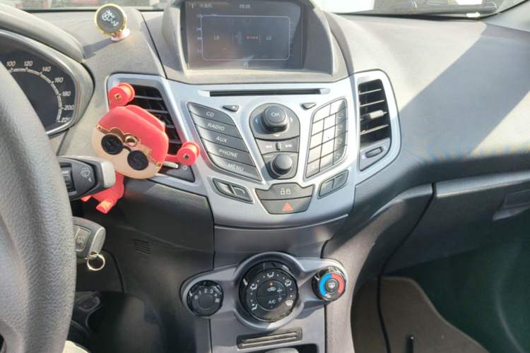 Used Ford Fiesta 2013 Hatchback 1.5L Automatic Prestige Model Audio And AC Panel