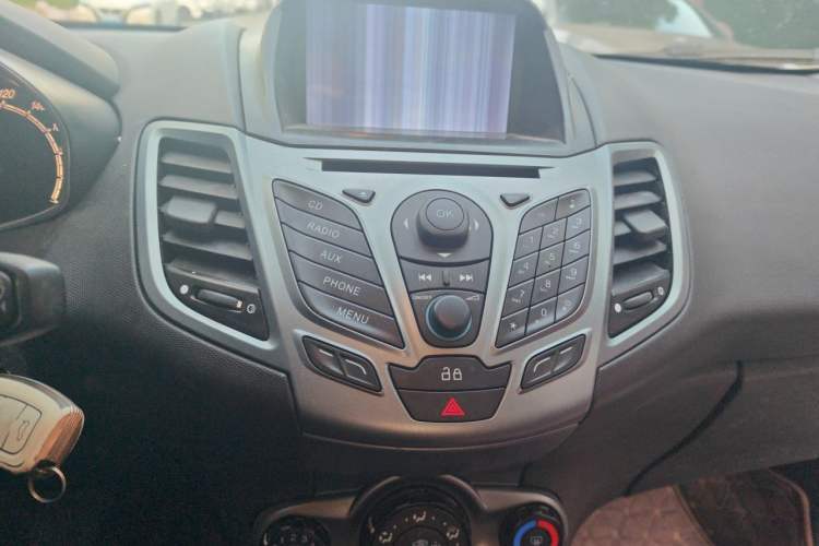 Used Ford Fiesta 2013 Hatchback 1.5L Automatic Fashion Edition Audio And AC Panel