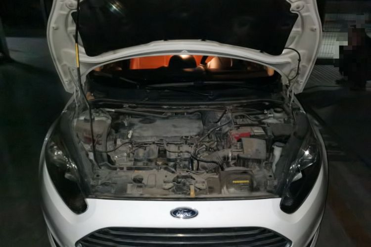 Used Ford Fiesta 2013 Sedan 1.5L Manual Fashion Edition Engine Bay