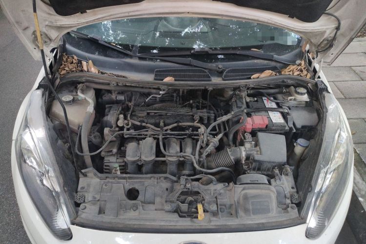 Used Ford Fiesta 2013 Sedan 1.5L Automatic Prestige Model Engine Bay