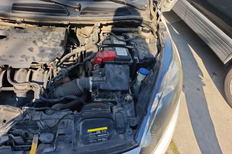 Used Ford Fiesta 2013 Sedan 1.5L Automatic Fashion Edition Engine Bay Left