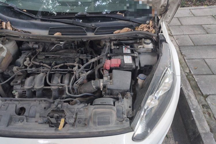 Used Ford Fiesta 2013 Sedan 1.5L Automatic Prestige Model Engine Bay Left