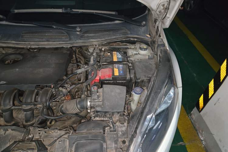 Used Ford Fiesta 2013 Sedan 1.5L Automatic Prestige Model Engine Bay Left