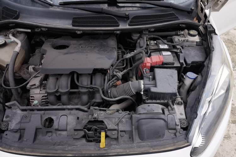Used Ford Fiesta 2013 Sedan 1.5L Automatic Fashion Edition Engine Bay Left