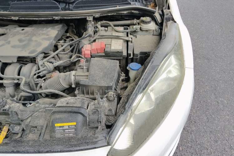 Used Ford Fiesta 2013 Sedan 1.5L Manual Fashion Edition Engine Bay Left