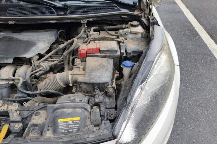 Used Ford Fiesta 2013 Sedan 1.5L Automatic Fashion Edition Engine Bay Left