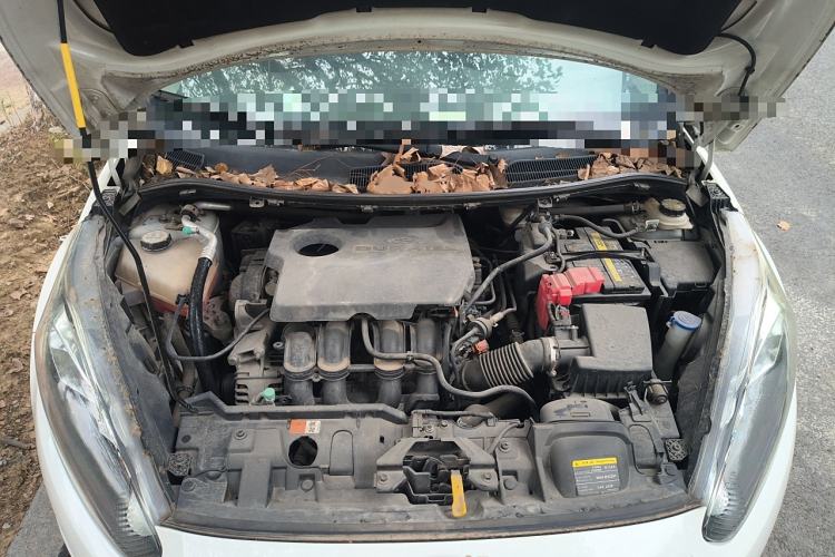 Used Ford Fiesta 2013 Sedan 1.5L Manual Fashion Edition Engine Bay