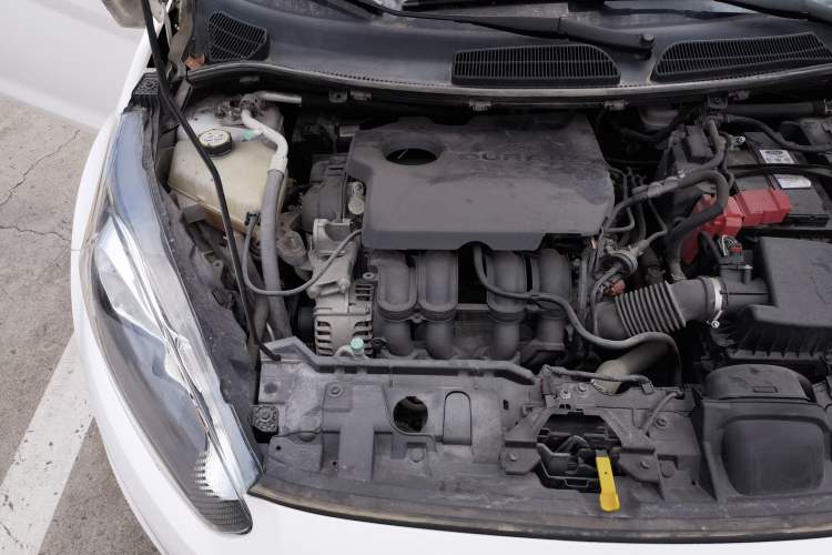 Used Ford Fiesta 2013 Sedan 1.5L Automatic Fashion Edition Engine Bay Right