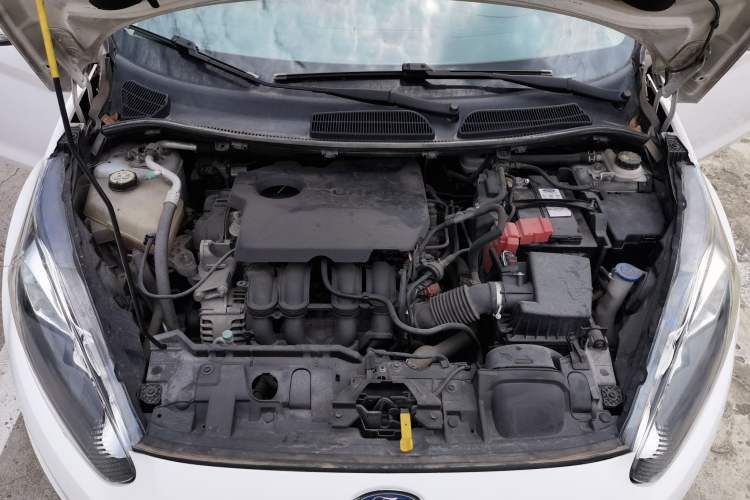 Used Ford Fiesta 2013 Sedan 1.5L Automatic Fashion Edition Engine Bay