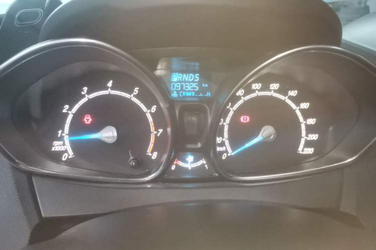 Used Ford Fiesta 2013 Sedan 1.5L Automatic Fashion Edition Instrument Cluster