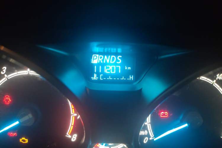 Used Ford Fiesta 2013 Hatchback 1.5L Automatic Fashion Edition Odometer Close Up
