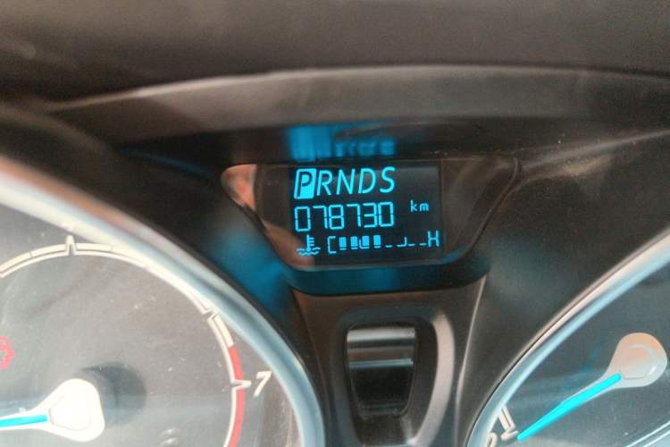 Used Ford Fiesta 2013 Hatchback 1.5L Automatic Fashion Edition Odometer Close Up