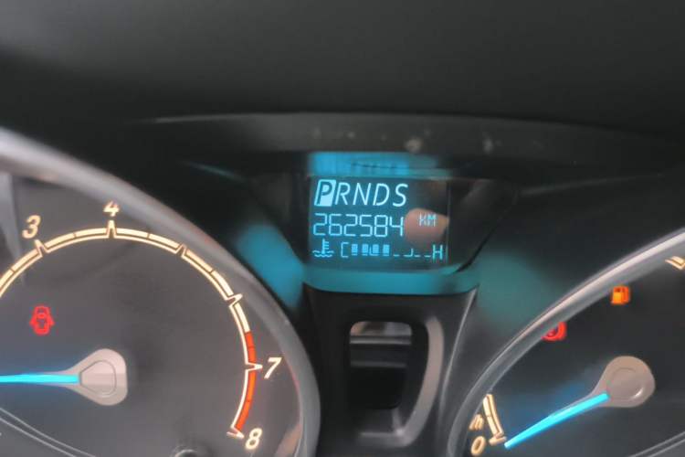 Used Ford Fiesta 2013 Hatchback 1.5L Automatic Fashion Edition Odometer Close Up