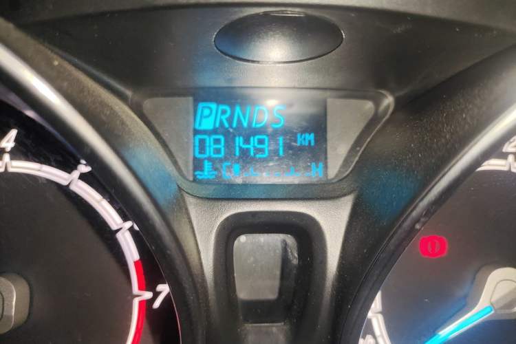 Used Ford Fiesta 2013 Hatchback 1.5L Automatic Sport Model Odometer Close Up
