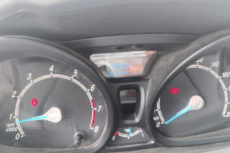 Used Ford Fiesta 2013 Hatchback 1.5L Manual Fashion Edition Odometer Close Up