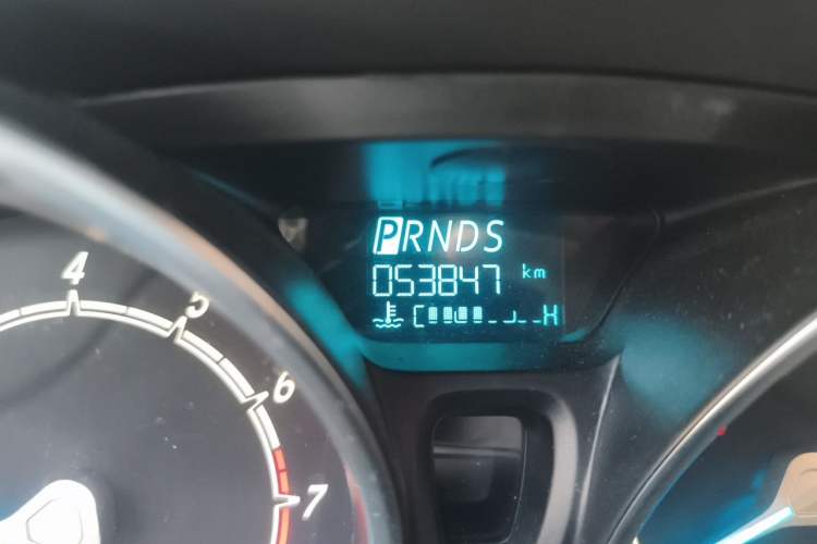 Used Ford Fiesta 2013 Hatchback 1.5L Automatic Sport Model Odometer Close Up