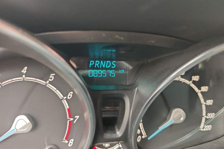 Used Ford Fiesta 2013 Hatchback 1.5L Automatic Fashion Edition Odometer Close Up