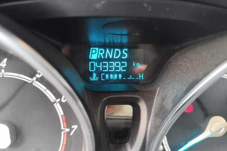 Used Ford Fiesta 2013 Hatchback 1.5L Automatic Fashion Edition Odometer Close Up