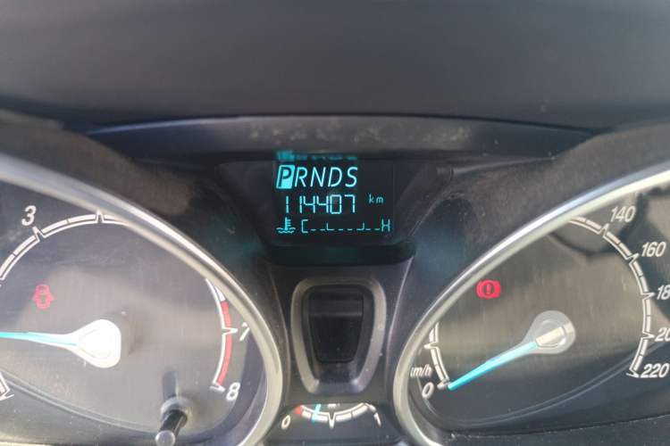 Used Ford Fiesta 2013 Hatchback 1.5L Automatic Fashion Edition Odometer Close Up