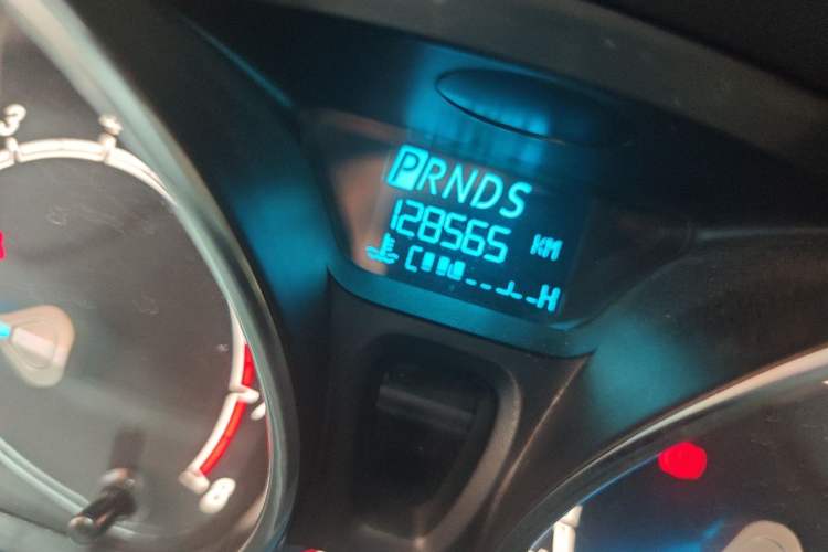 Used Ford Fiesta 2013 Hatchback 1.5L Automatic Fashion Edition Odometer Close Up