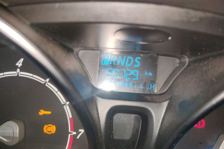 Used Ford Fiesta 2013 Sedan 1.5L Automatic Prestige Model Odometer Close Up