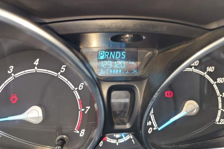 Used Ford Fiesta 2013 Hatchback 1.5L Automatic Fashion Edition Odometer Close Up