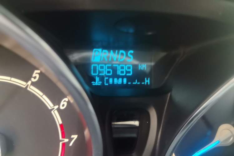 Used Ford Fiesta 2013 Hatchback 1.5L Automatic Fashion Edition Odometer Close Up