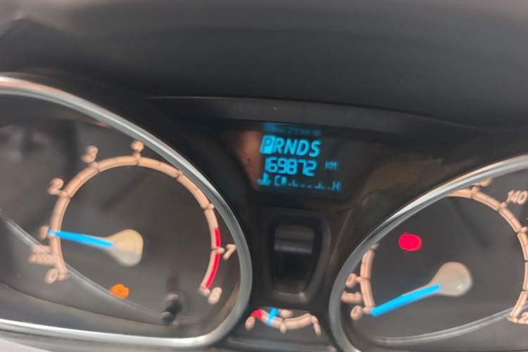 Used Ford Fiesta 2013 Hatchback 1.5L Automatic Fashion Edition Odometer Close Up