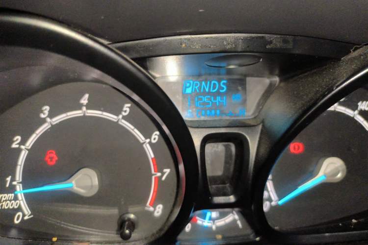 Used Ford Fiesta 2013 Hatchback 1.5L Automatic Fashion Edition Odometer Close Up