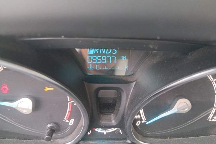 Used Ford Fiesta 2013 Hatchback 1.5L Automatic Fashion Edition Odometer Close Up