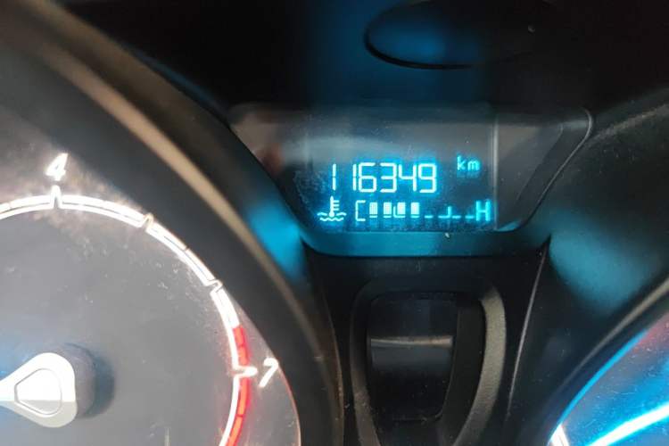 Used Ford Fiesta 2013 Hatchback 1.5L Manual Fashion Edition Odometer Close Up