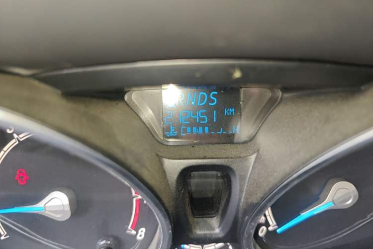 Used Ford Fiesta 2013 Hatchback 1.5L Automatic Fashion Edition Odometer Close Up