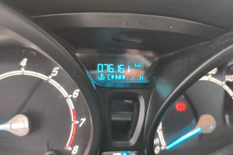 Used Ford Fiesta 2013 Hatchback 1.5L Manual Fashion Edition Odometer Close Up