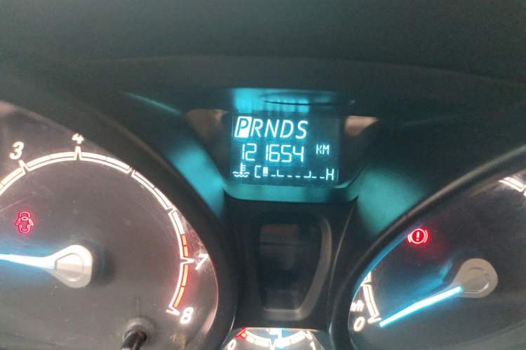 Used Ford Fiesta 2013 Hatchback 1.5L Automatic Sport Model Odometer Close Up