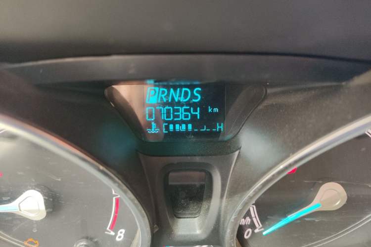 Used Ford Fiesta 2013 Hatchback 1.5L Automatic Sport Model Odometer Close Up