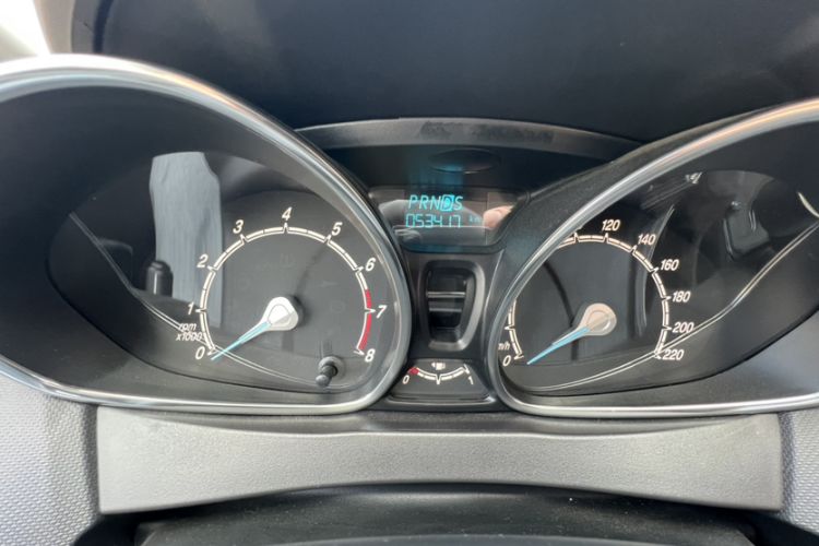 Used Ford Fiesta 2013 Hatchback 1.5L Automatic Fashion Edition Odometer Close Up