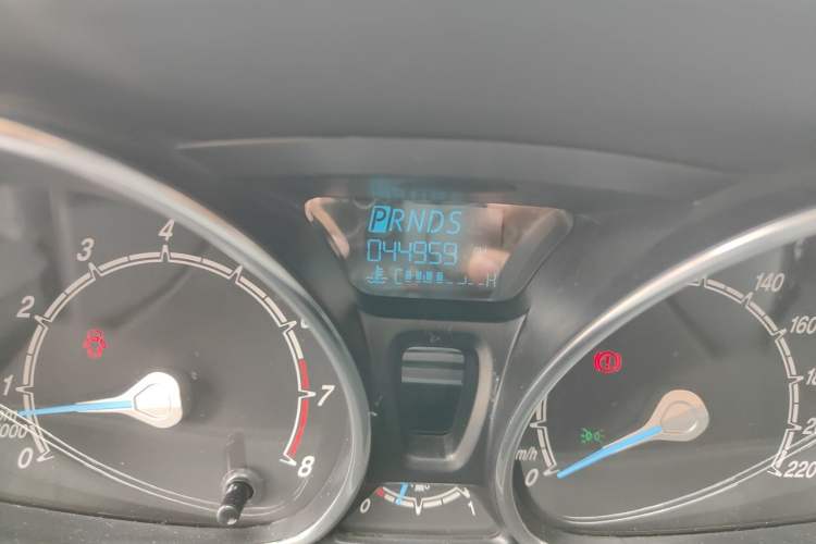 Used Ford Fiesta 2013 Hatchback 1.5L Automatic Fashion Edition Odometer Close Up