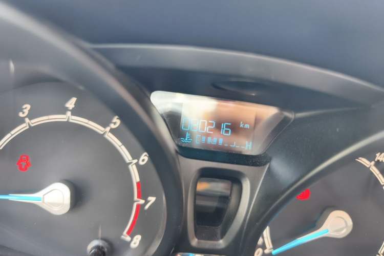 Used Ford Fiesta 2013 Hatchback 1.5L Manual Fashion Edition Odometer Close Up