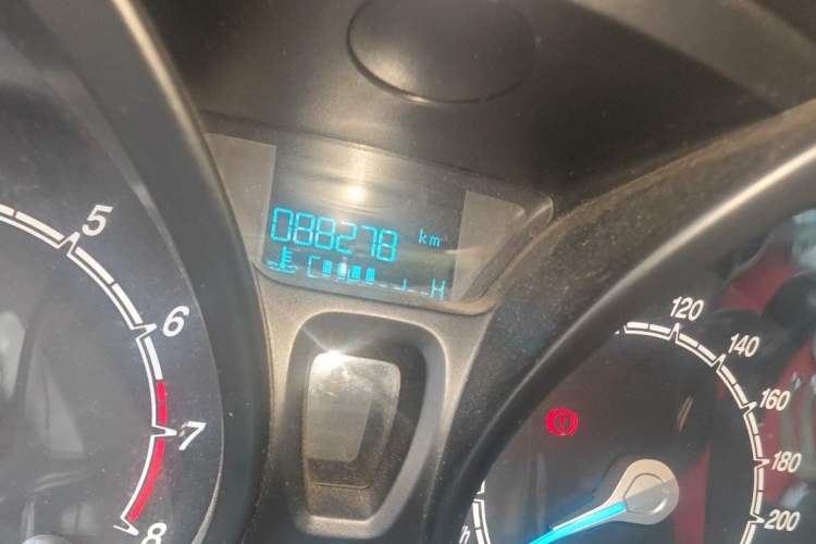 Used Ford Fiesta 2013 Hatchback 1.5L Manual Fashion Edition Odometer Close Up