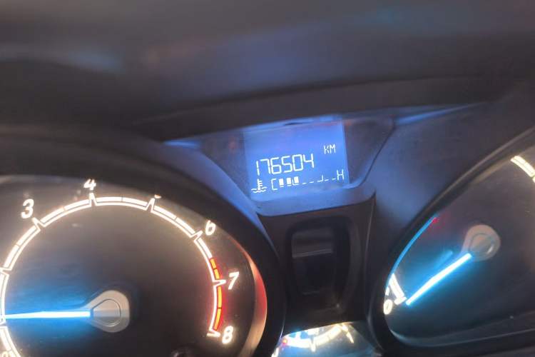 Used Ford Fiesta 2013 Hatchback 1.5L Manual Fashion Edition Odometer Close Up