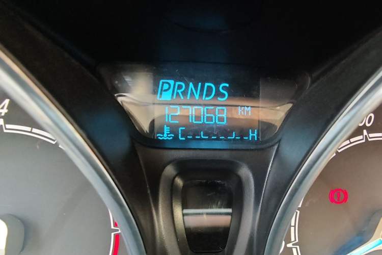 Used Ford Fiesta 2013 Hatchback 1.5L Automatic Sport Model Odometer Close Up