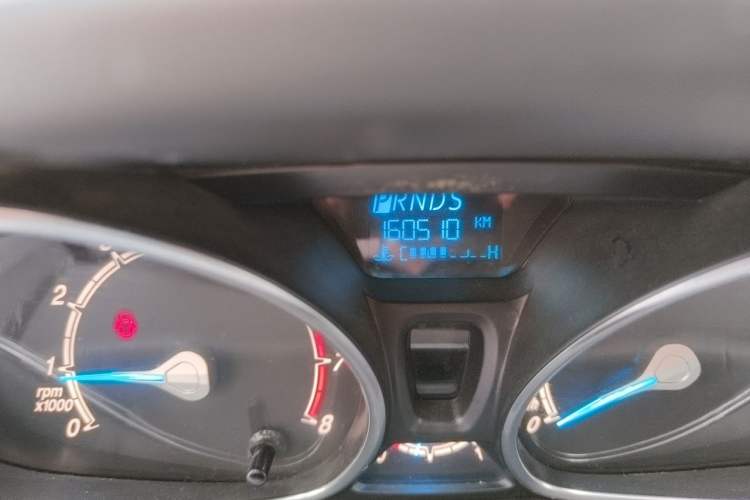 Used Ford Fiesta 2013 Hatchback 1.5L Automatic Fashion Edition Odometer Close Up