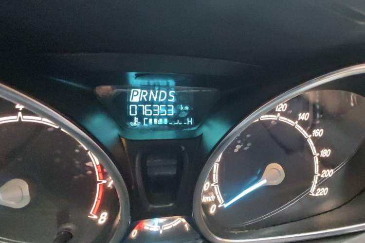 Used Ford Fiesta 2013 Hatchback 1.5L Automatic Fashion Edition Odometer Close Up
